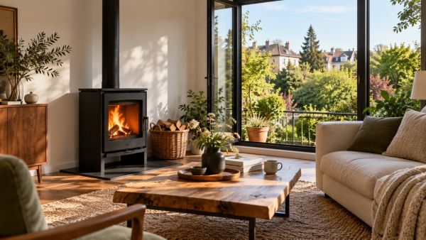 Découvrez notre collection chic de poêles à bois à Perreux