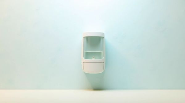 Porte-savon mural : libérer le rebord du lavabo sans percer partout