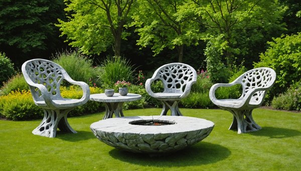 Élément unique : les sculptures de jardin comme mobilier de jardin